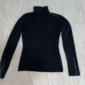 Classiques entier turtle neck sweater black